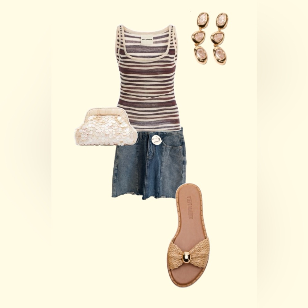 DENIM SKIRT